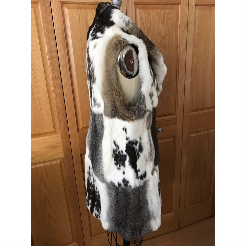 🆕Co™ Rabbit fur vest - Picture 4 of 12